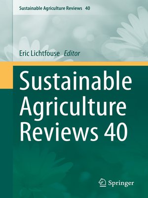 cover image of Sustainable Agriculture Reviews 40